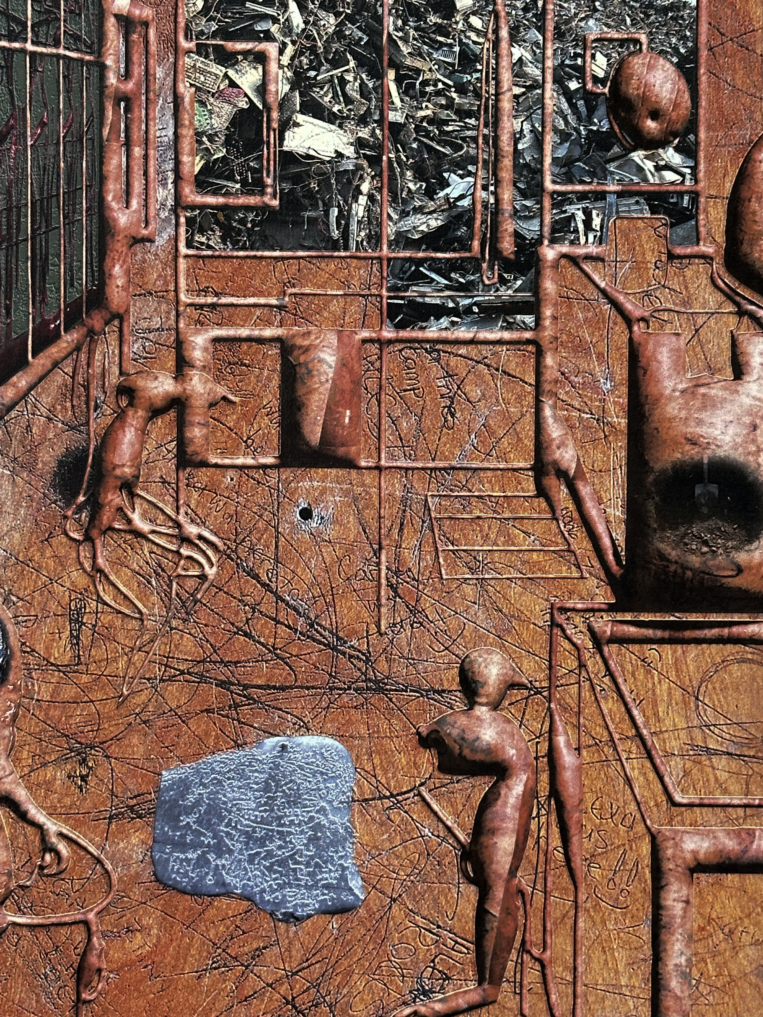 Wood Pupils, Wood Teachers, Wood classroom, and Disaster Outside — image 2 of 2
