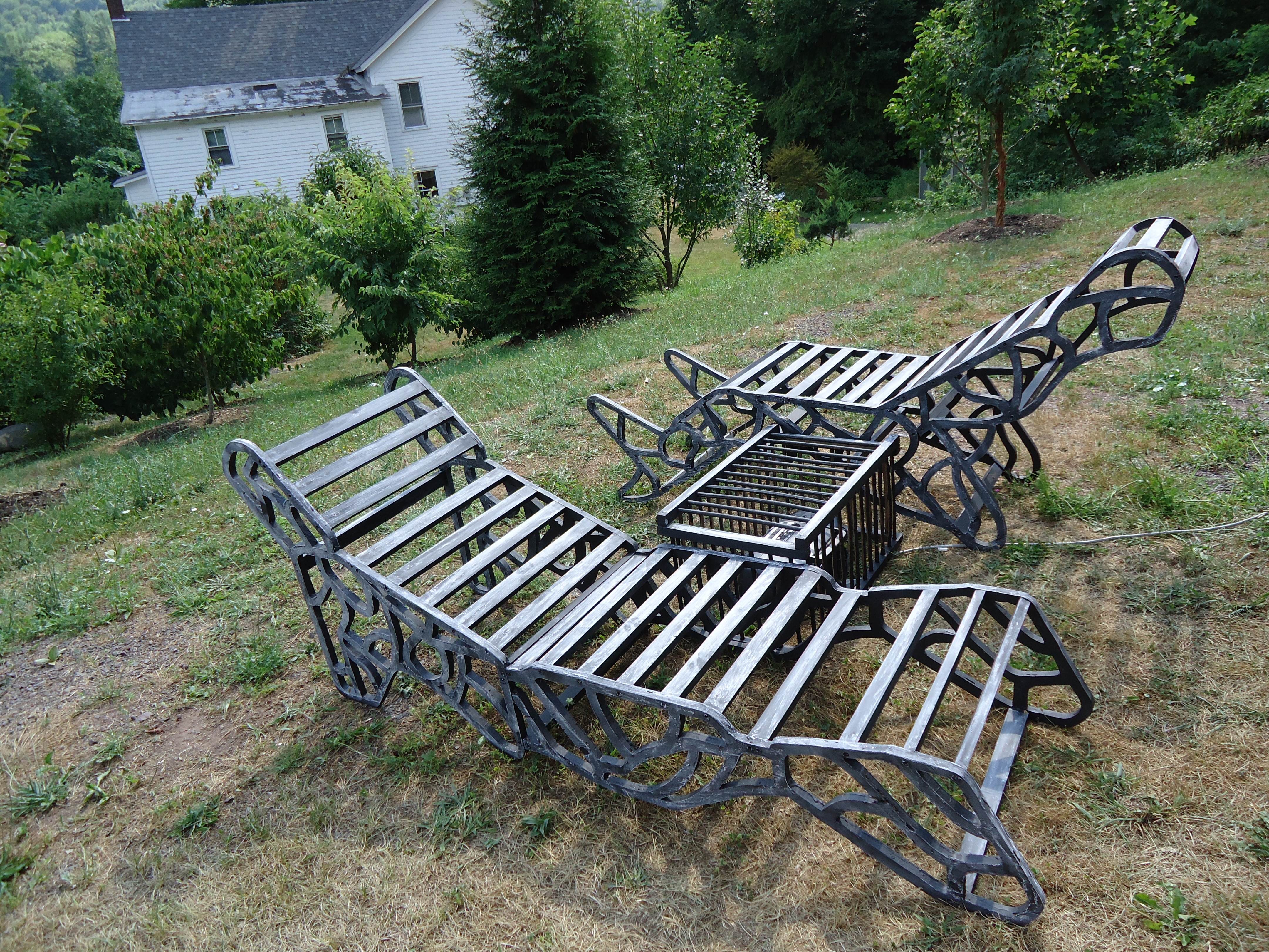 Sleepwalker listening loungers