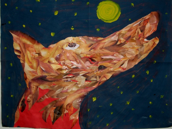 Dirty Dog howling at the horny moon
