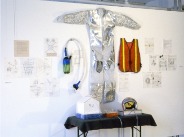 Inventions: Air Filter, Tower of Light, Safe House, Dome Helmet, Safe Vest, Diagrams