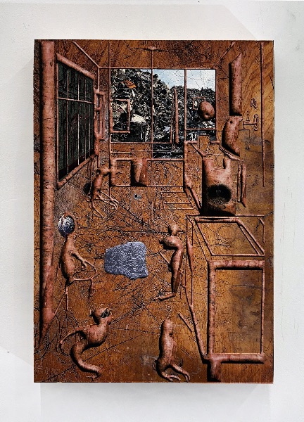 Wood Pupils, Wood Teachers, Wood classroom, and Disaster Outside